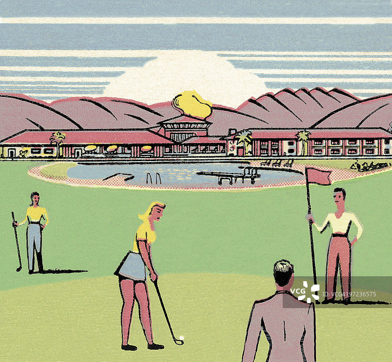 球杆与球图片素材