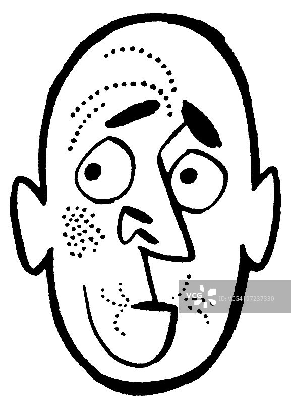 焦虑的男人图片素材