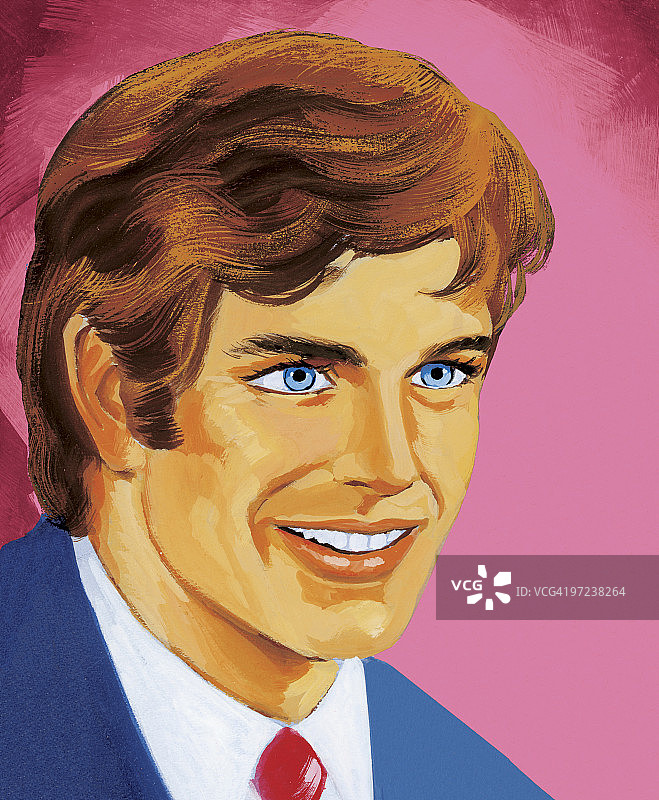 微笑的男人图片素材