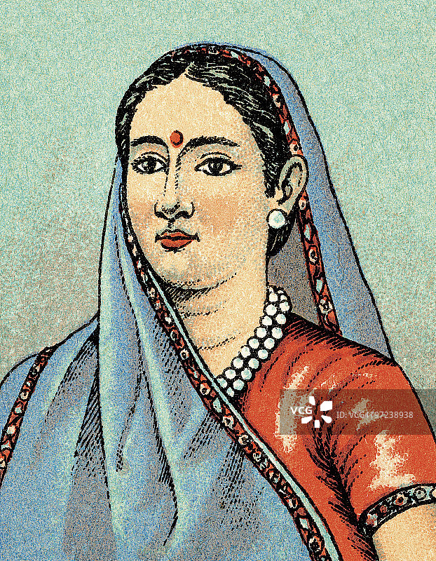 中东女人图片素材