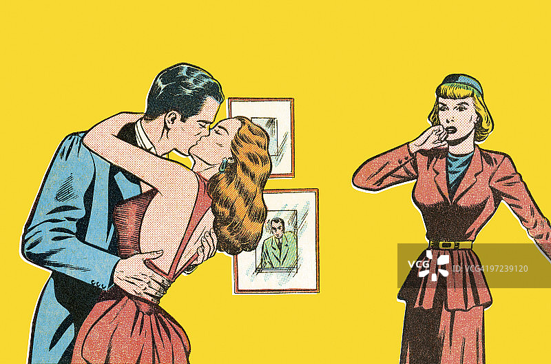 糟糕的亲吻图片素材