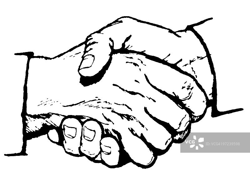 握手图片素材