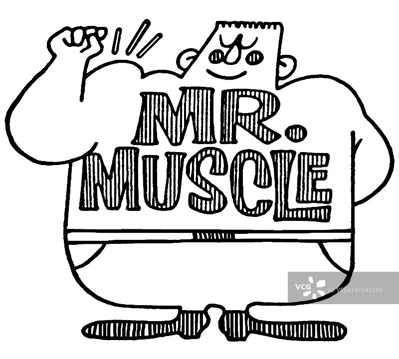 健壮的男人图片素材