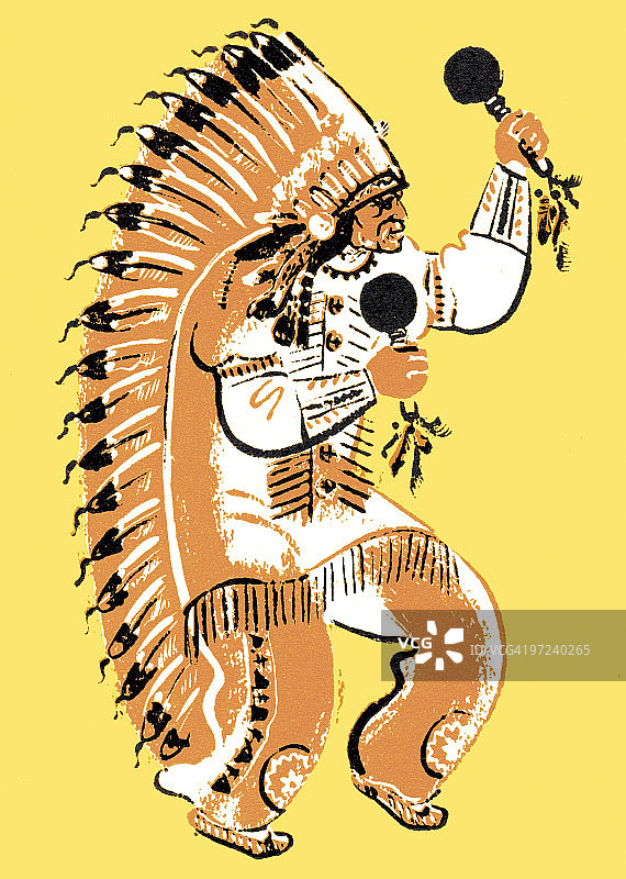 部落舞蹈图片素材