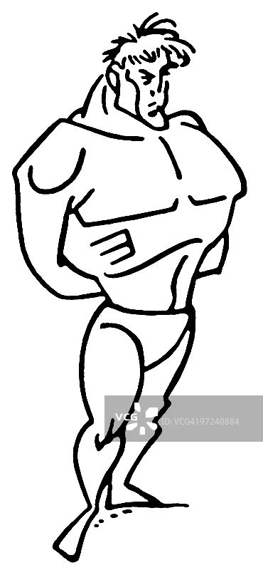 健壮的男人图片素材