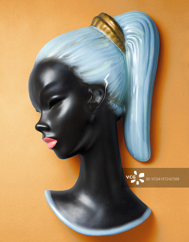 彩绘女人头像图片素材