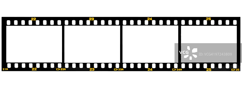 四格胶片图片素材