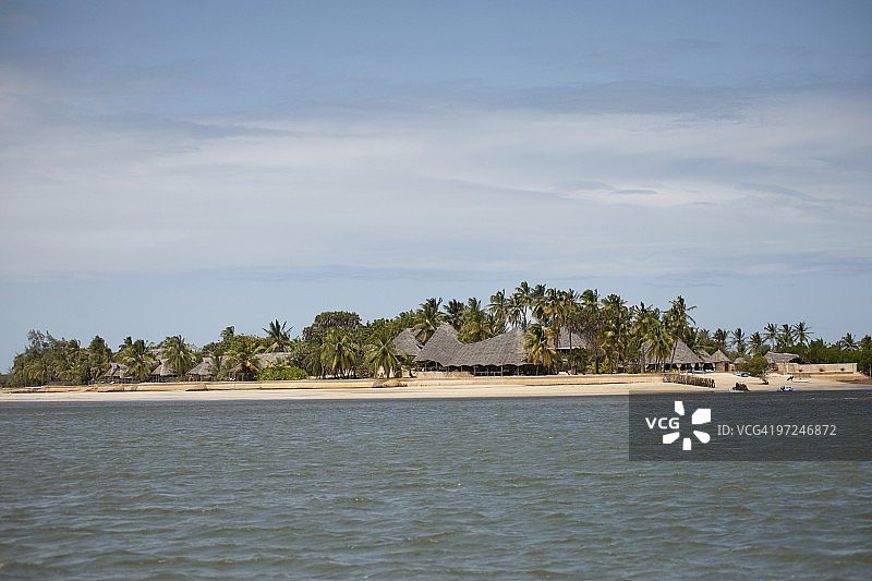 肯尼亚非洲曼达湾度假村图片素材