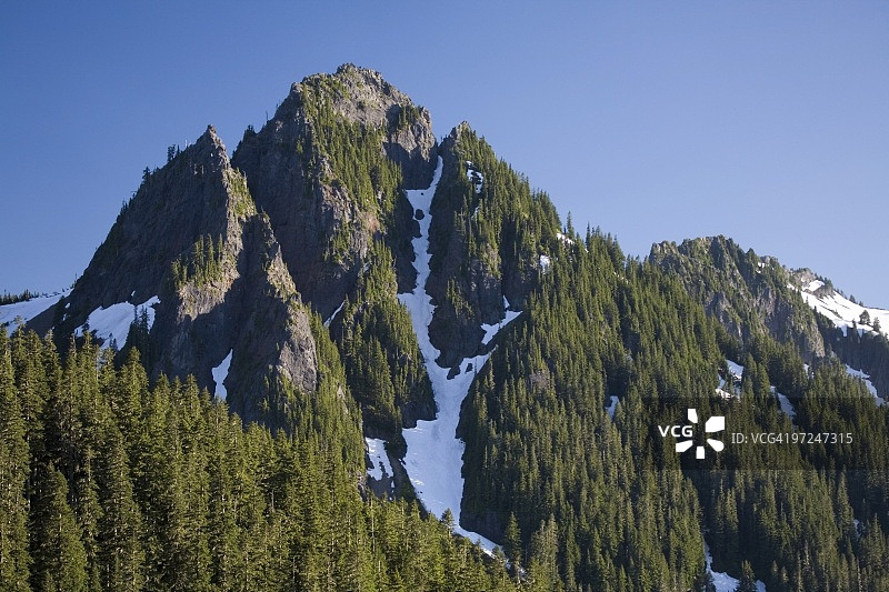 美国华盛顿州雷尼尔山国家公园塔图什山图片素材