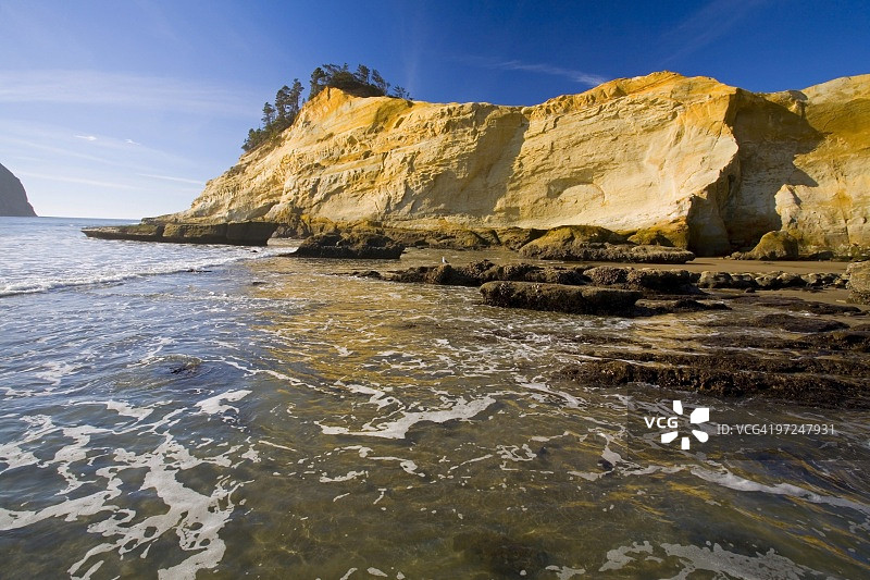 美国俄勒冈州基万达海岬图片素材