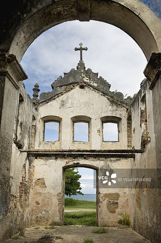 巴西伊塔帕里卡教堂图片素材