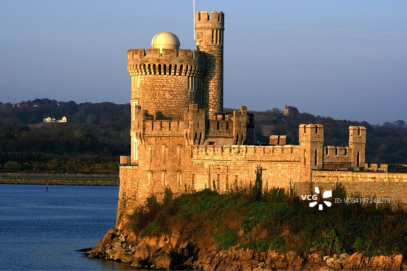 爱尔兰科克郡的布莱克罗克城堡图片素材