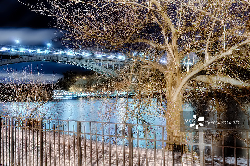 茵伍德山公园的构图图片素材