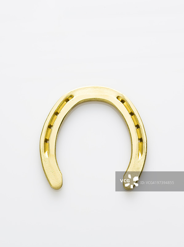 金色马蹄铁图片素材