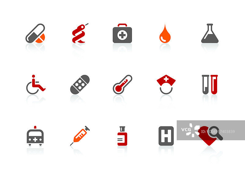 医药和医疗保健图标 | Alto系列图片素材