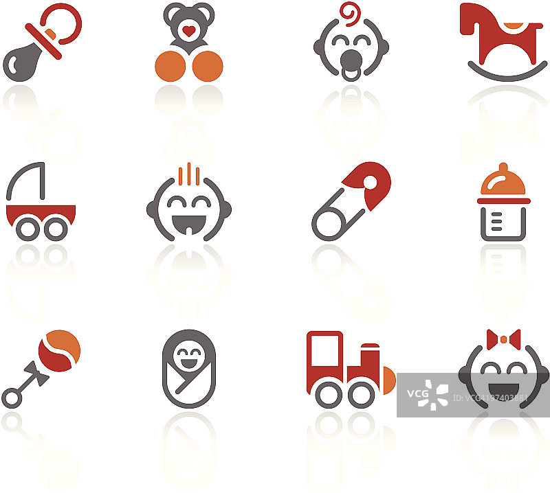 婴儿图标｜Alto系列图片素材