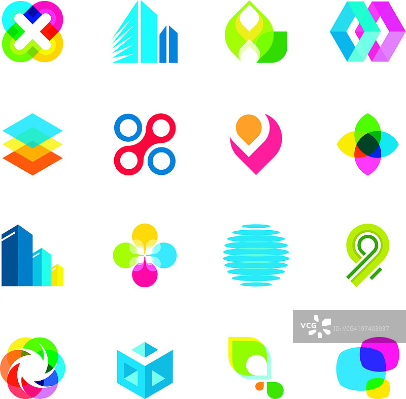 彩色元素 | 第02组图片素材