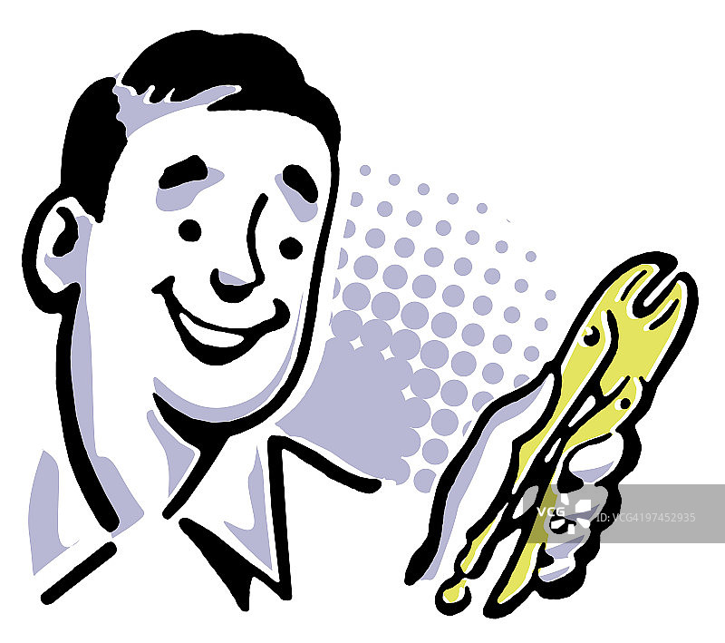 卡通风格的建筑工人图片素材