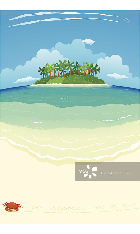 热带海滩与岛屿图片素材