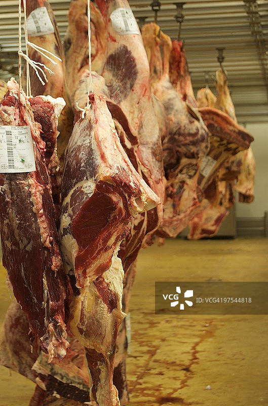 悬挂的肉图片素材