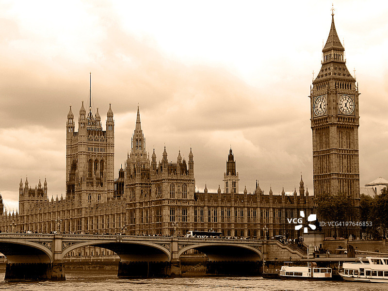 大本钟与议会大厦图片素材