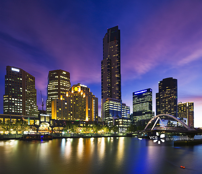 亚拉河南岸天际线图片素材