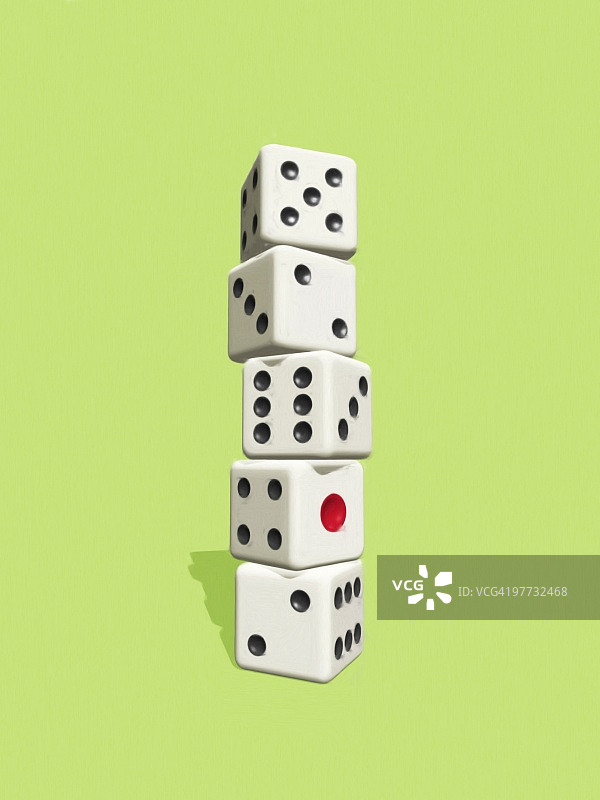 骰子堆图片素材