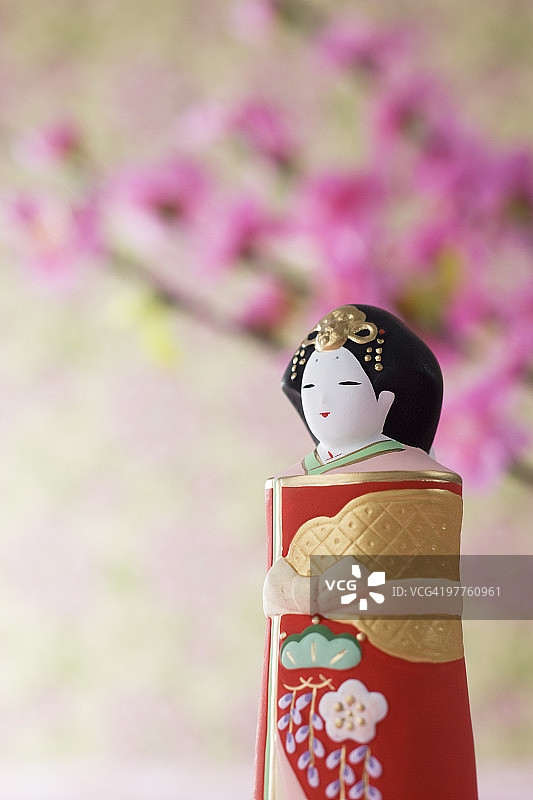 日本女儿节人偶图片素材