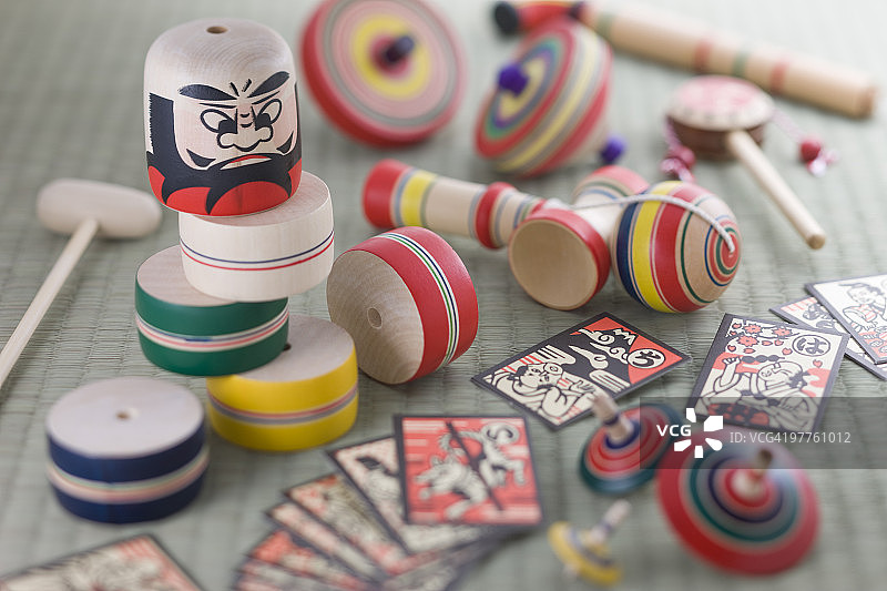 日式传统玩具图片素材