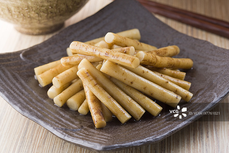 牛蒡腌菜图片素材