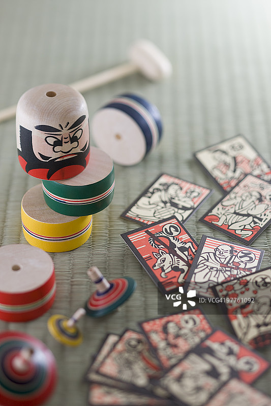 日式传统玩具图片素材