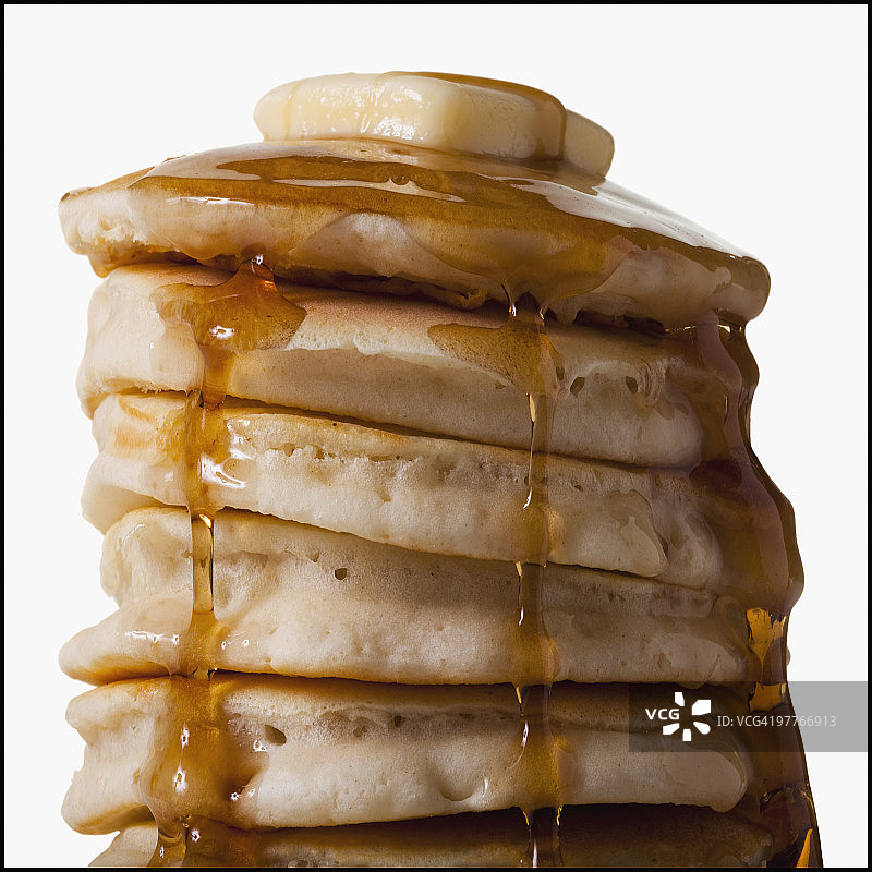堆栈的煎饼图片素材