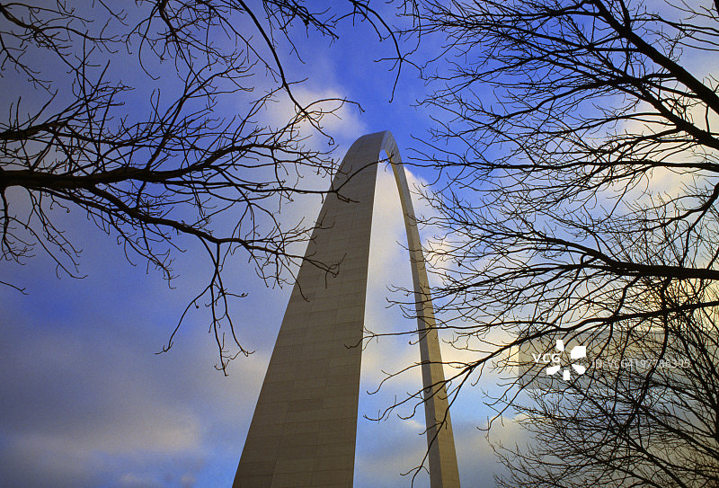 圣路易斯拱门图片素材