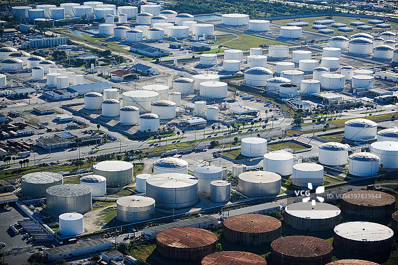 劳德代尔堡的储油罐图片素材