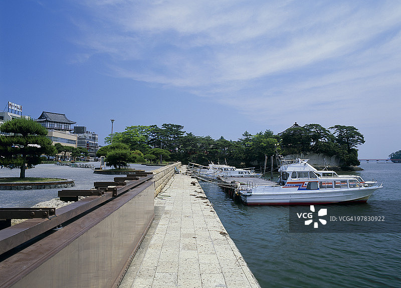 日本宫城县松岛五大堂图片素材