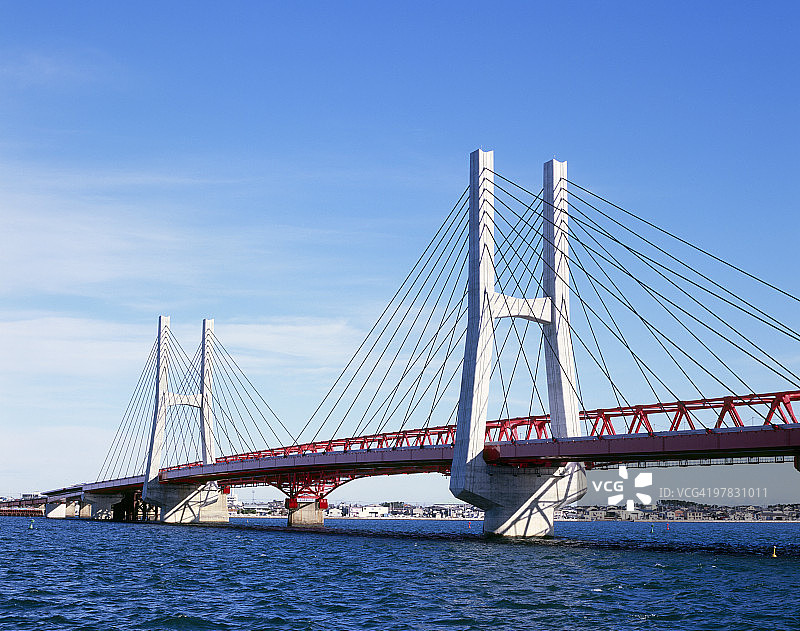 日本千叶县铫子大桥图片素材