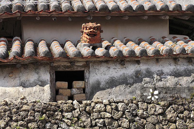 冲绳县那霸市新垣家住宅，日本图片素材