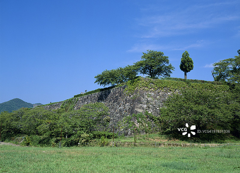 日本兵库筱山城图片素材