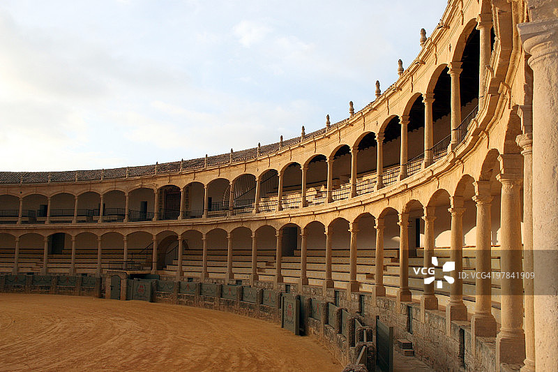 西班牙龙达斗牛场图片素材