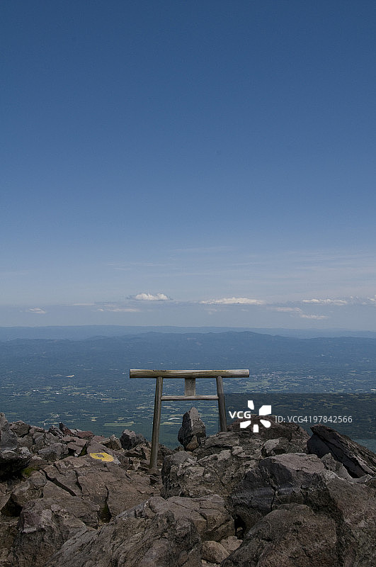 通往神社的入口图片素材