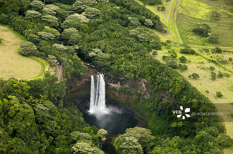 威陆亚瀑布图片素材