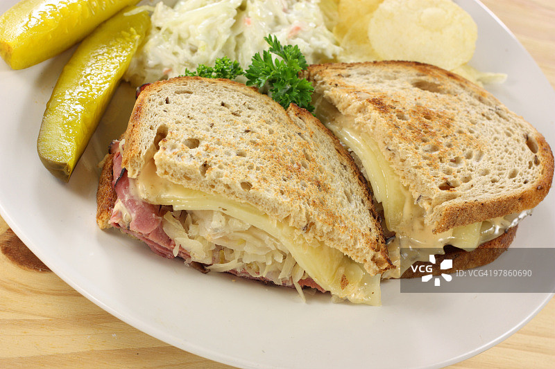 鲁宾三明治图片素材