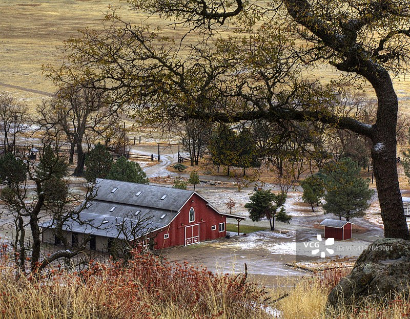 牧场风光图片素材