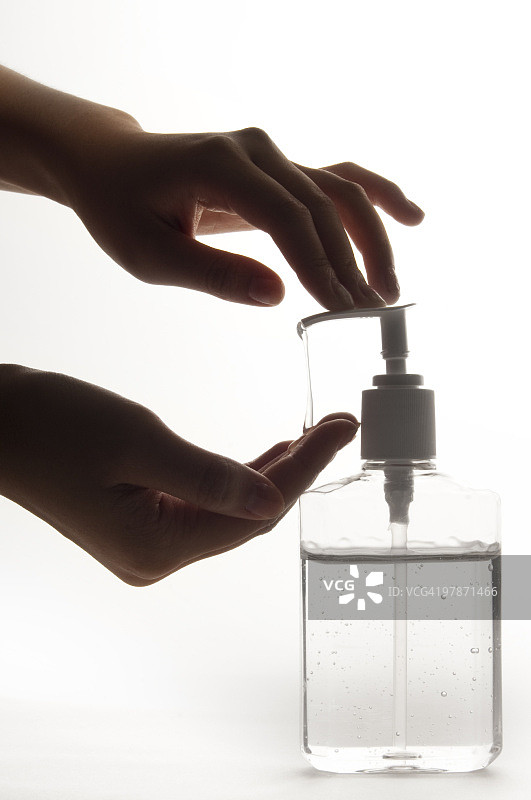 使用洗手液图片素材