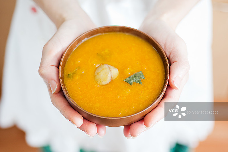 南瓜粥图片素材