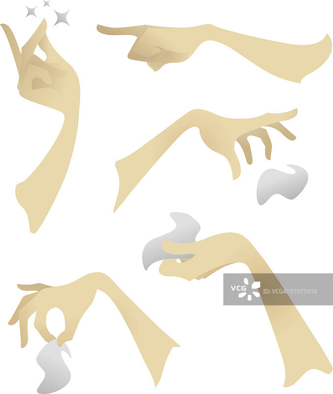 手势插画图标图片素材