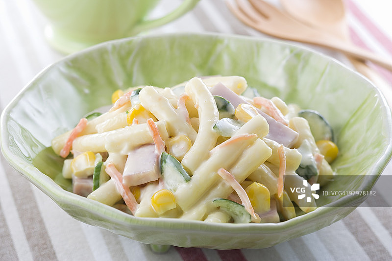 通心粉沙拉图片素材