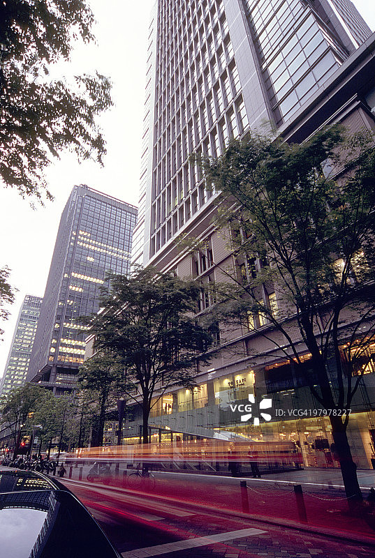 日本东京丸之内城市风光图片素材