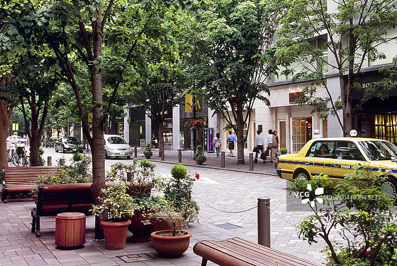 日本东京丸之内城市风光图片素材