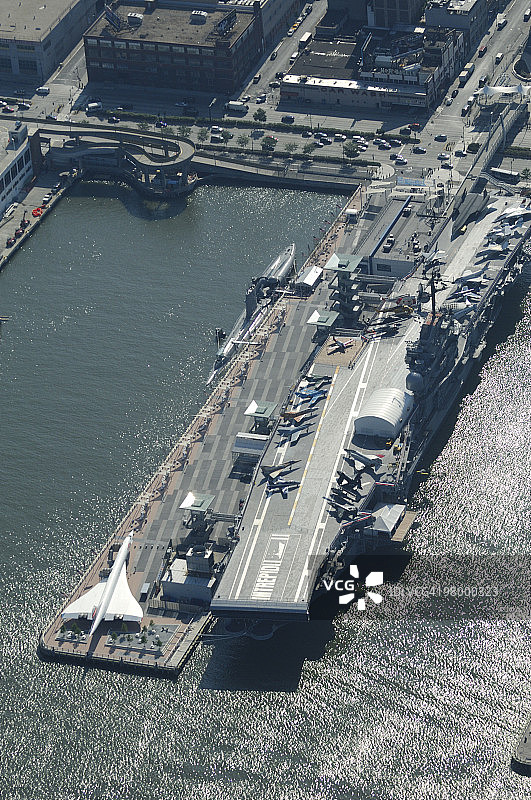 无畏号航空母舰海事博物馆图片素材